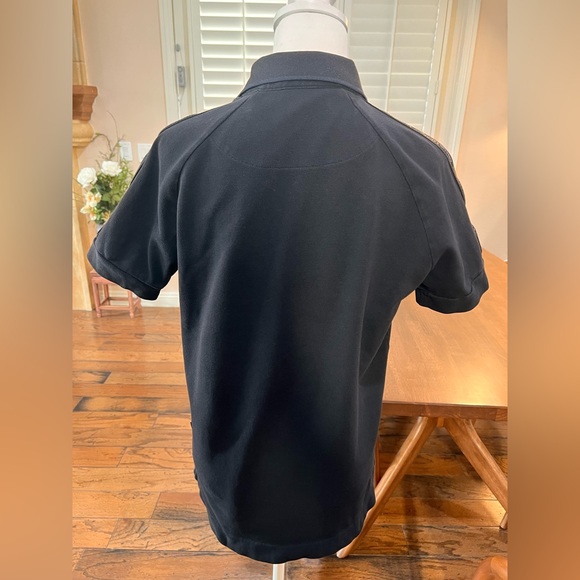 Armani Exchange Men's Black Polo Shirt Short Sleeve Collared, Logo. Size M - Picture 3 of 9